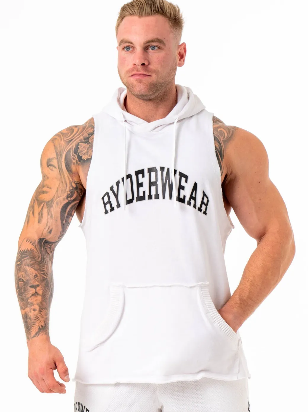 Collegiate Sleeveless Hoodie