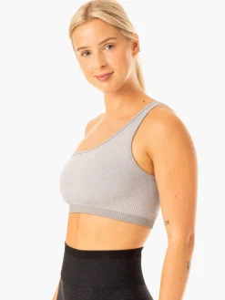 Excel Seamless One Shoulder Sports Bra