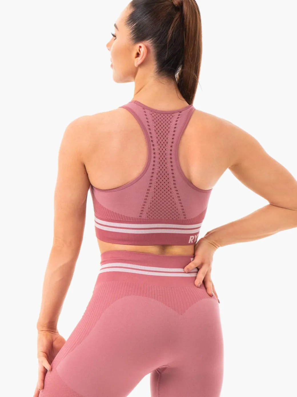 Freestyle Seamless Longline Sports Bra