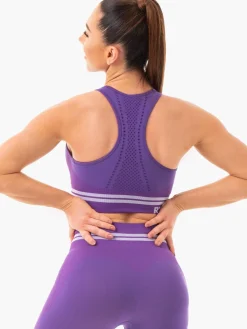 Freestyle Seamless Longline Sports Bra
