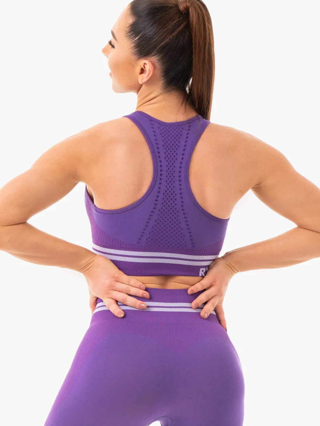 Freestyle Seamless Longline Sports Bra