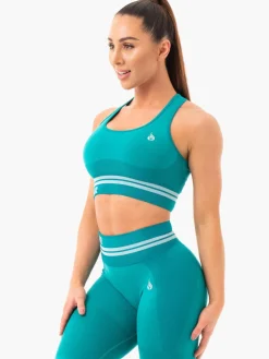 Freestyle Seamless Longline Sports Bra