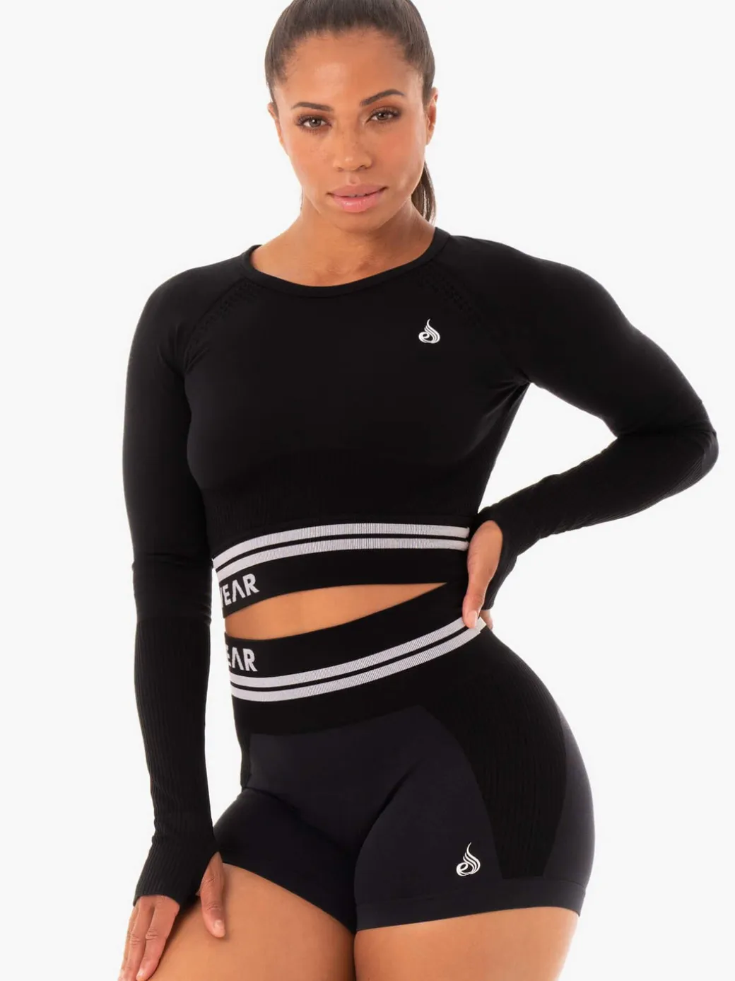 Freestyle Seamless Long Sleeve Crop