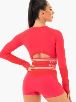 Freestyle Seamless Long Sleeve Crop