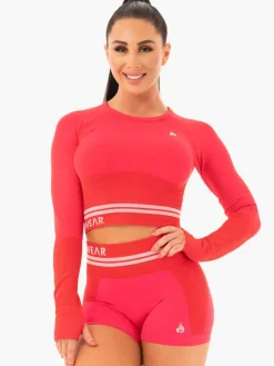 Freestyle Seamless Long Sleeve Crop