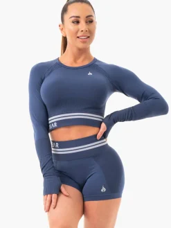 Freestyle Seamless Long Sleeve Crop