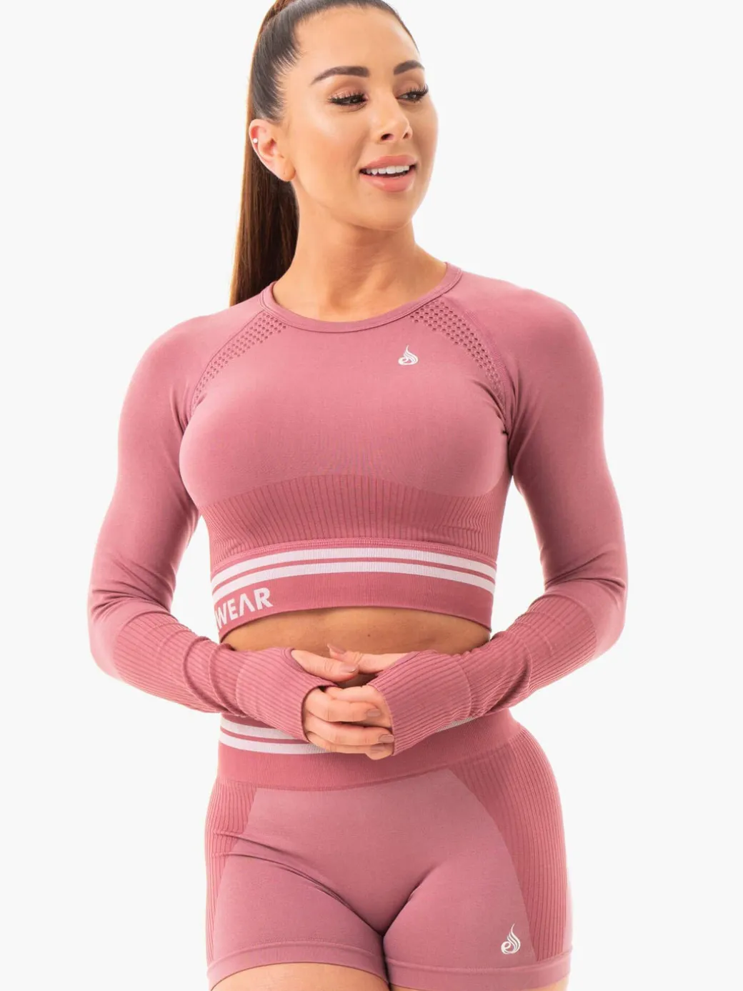 Freestyle Seamless Long Sleeve Crop