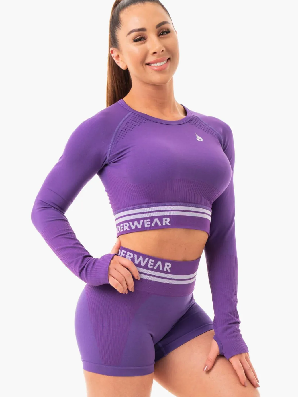 Freestyle Seamless Long Sleeve Crop