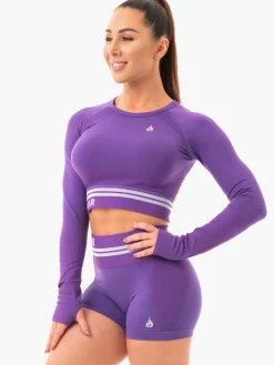 Freestyle Seamless Long Sleeve Crop