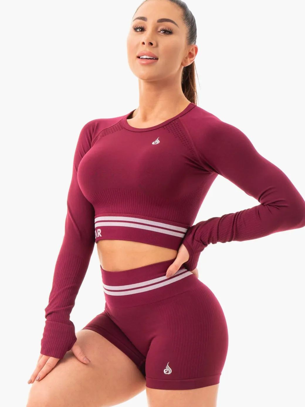 Freestyle Seamless Long Sleeve Crop