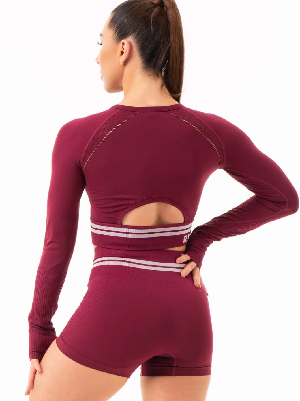 Freestyle Seamless Long Sleeve Crop