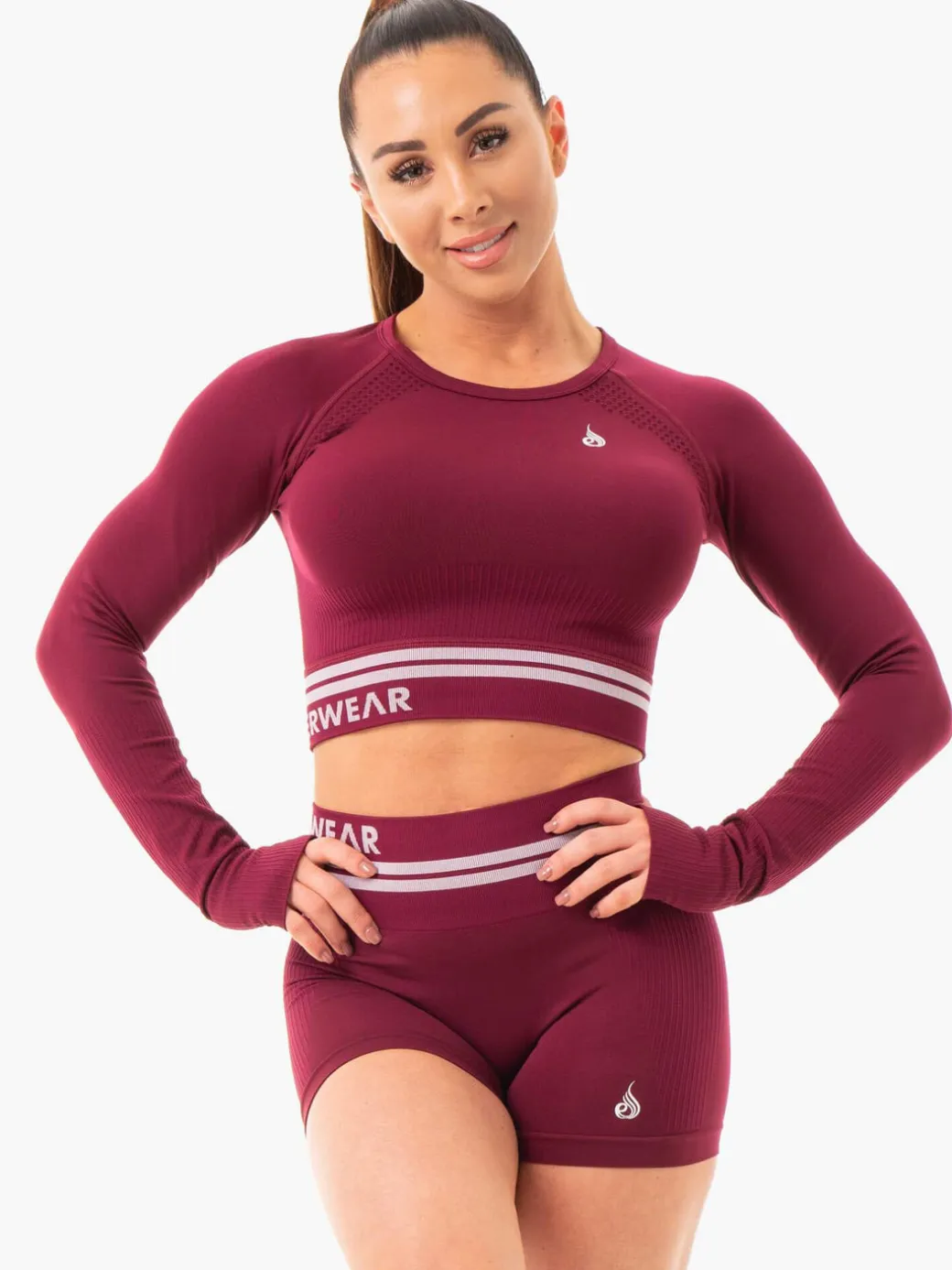 Freestyle Seamless Long Sleeve Crop