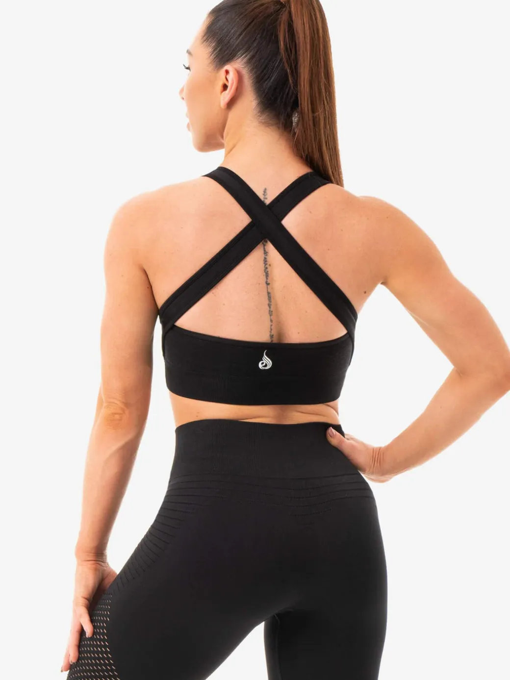 Geo Seamless Sports Bra