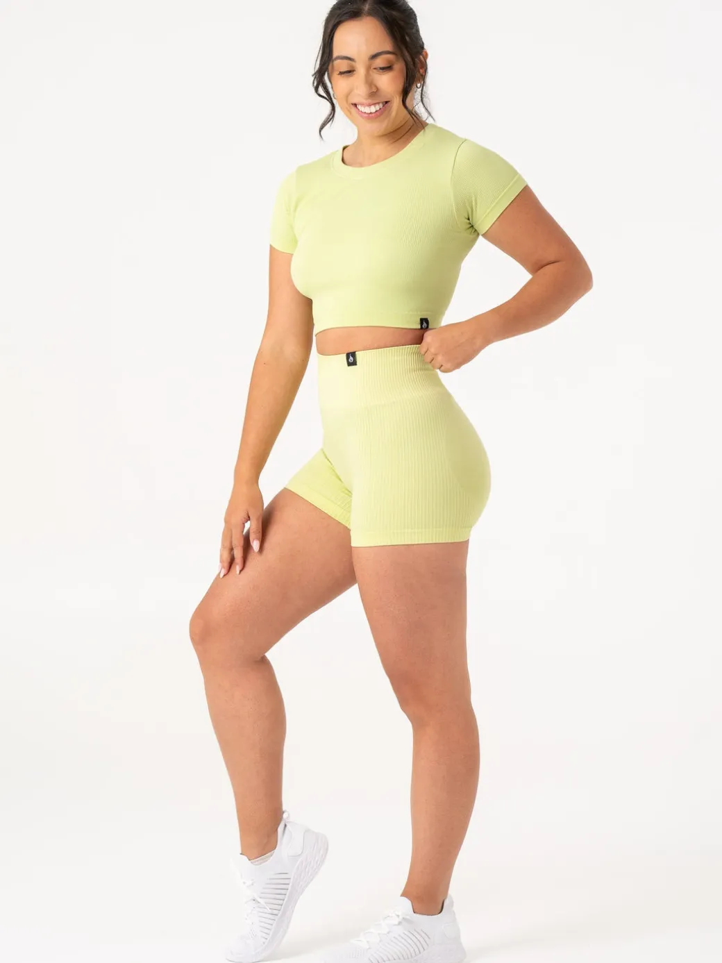 Rib Seamless T-Shirt