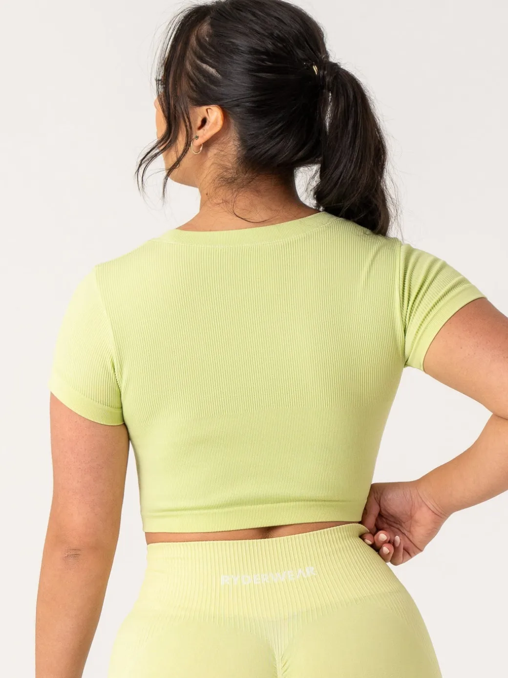 Rib Seamless T-Shirt