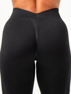 Seamless V Back Contour Leggings