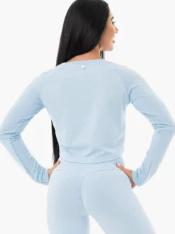 Staples Cropped Sweater