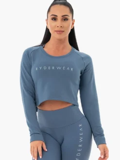 Staples Cropped Sweater