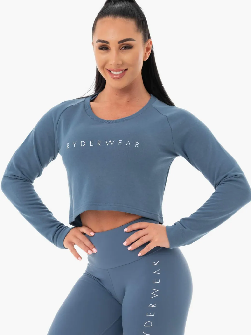 Staples Cropped Sweater