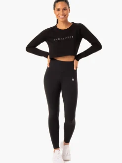 Staples Cropped Sweater
