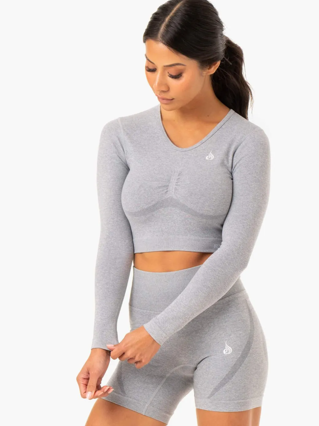 Staples Seamless Long Sleeve Top