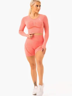 Staples Seamless Long Sleeve Top