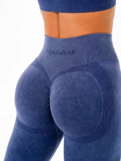 Stonewash Scrunch Seamless Leggings