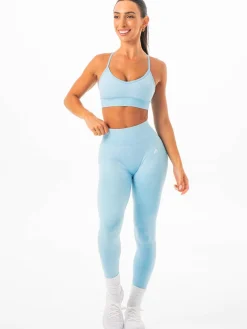 Stonewash Scrunch Seamless Leggings