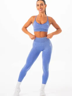 Stonewash Scrunch Seamless Leggings