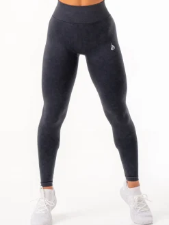 Stonewash Scrunch Seamless Leggings