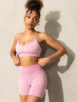 Stonewash Scrunch Seamless Shorts