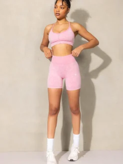 Stonewash Scrunch Seamless Shorts