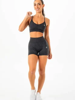 Stonewash Scrunch Seamless Shorts