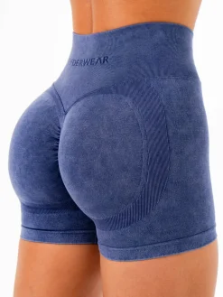 Stonewash Scrunch Seamless Shorts