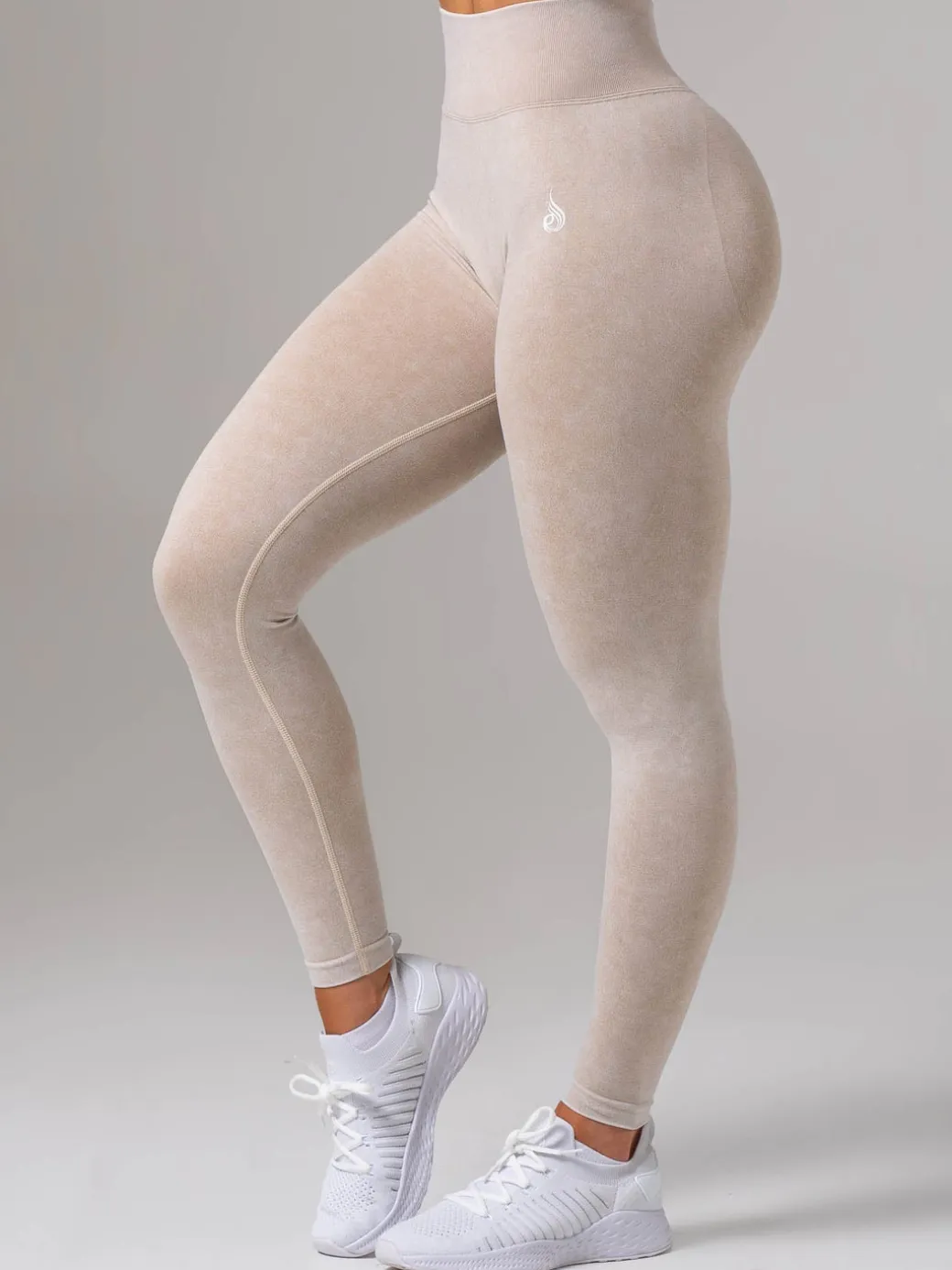 Stonewash Seamless Invisible Scrunch Leggings