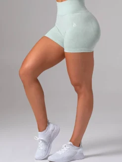 Stonewash Seamless Invisible Scrunch Shorts