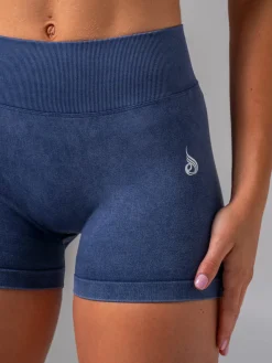 Stonewash Seamless Invisible Scrunch Shorts
