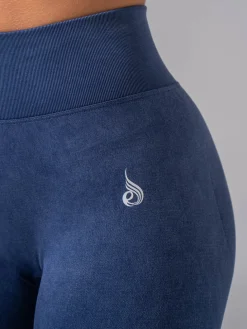 Stonewash Seamless Invisible Scrunch Leggings