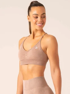 Stonewash Seamless Sports Bra