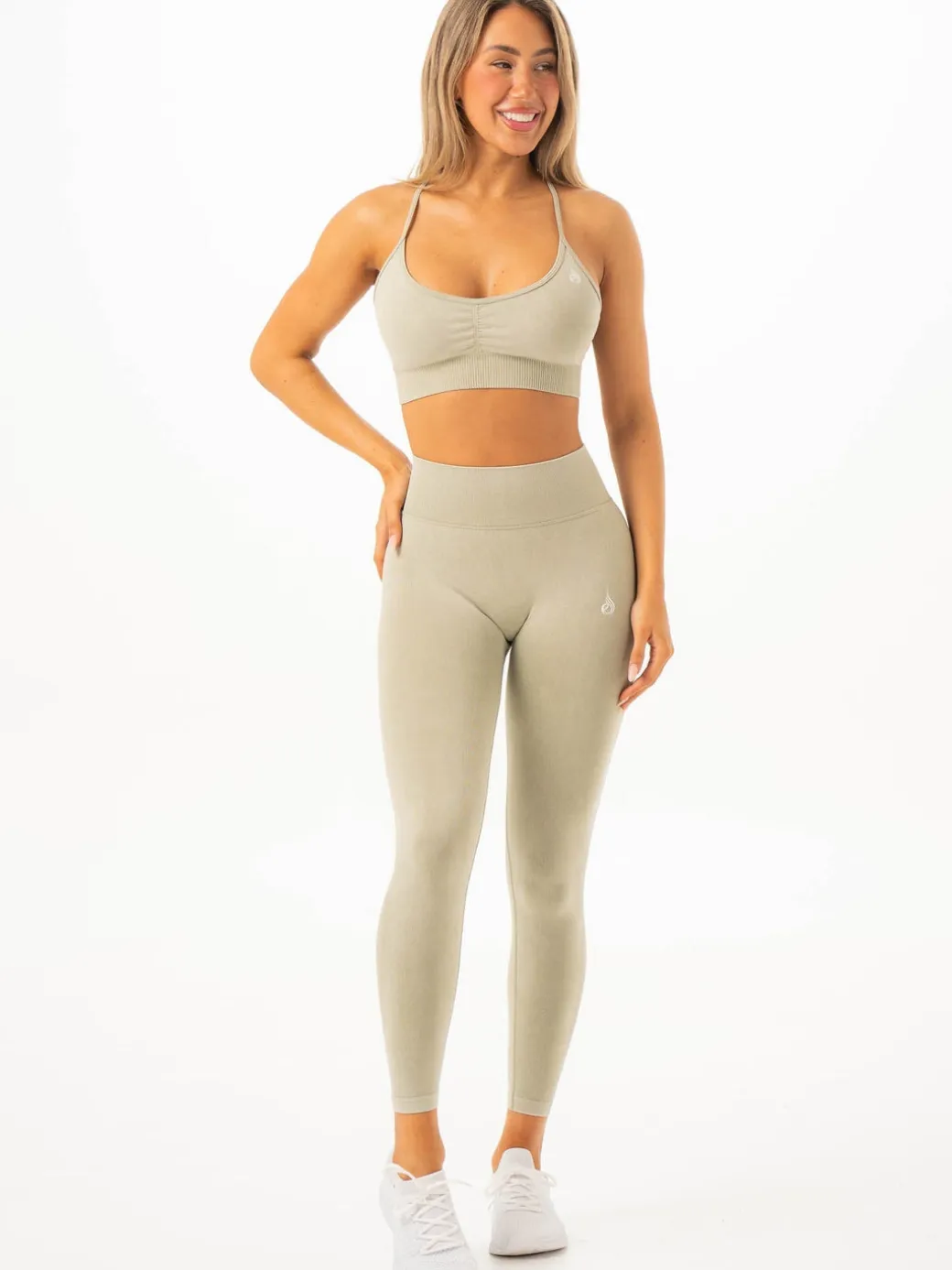 Stonewash Seamless Sports Bra