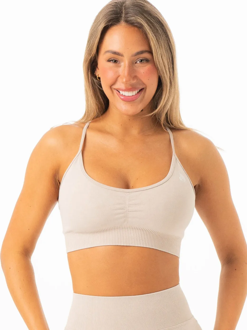 Stonewash Seamless Sports Bra