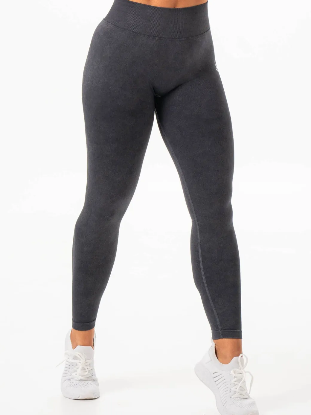 Stonewash Seamless V Back Leggings