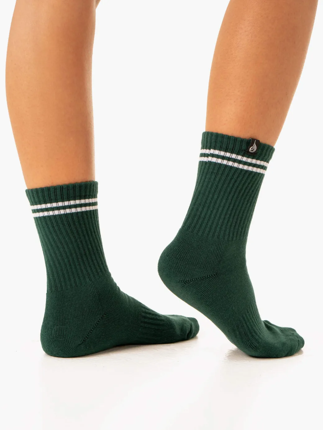 Stripe Crew Socks