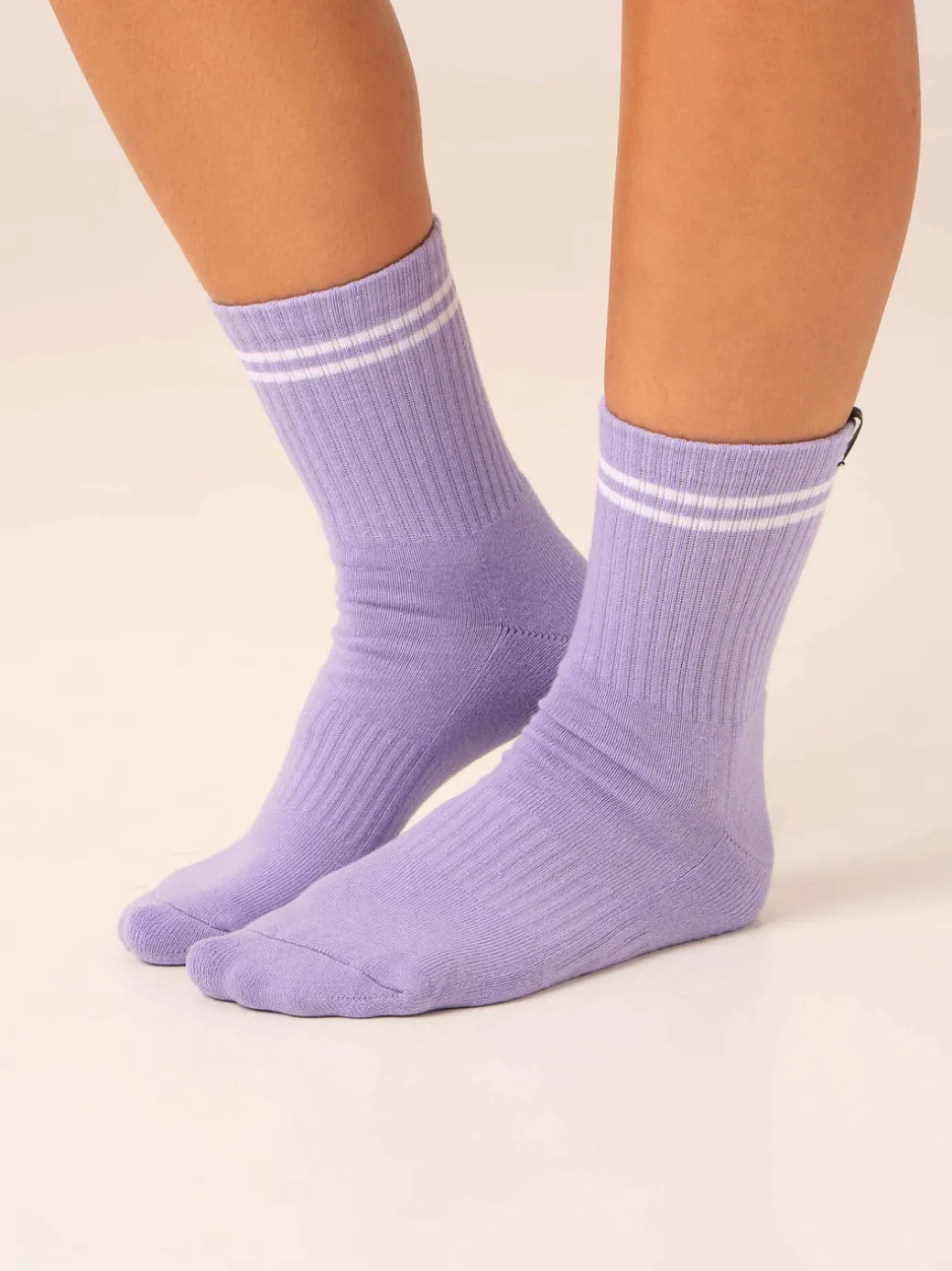 Stripe Crew Socks