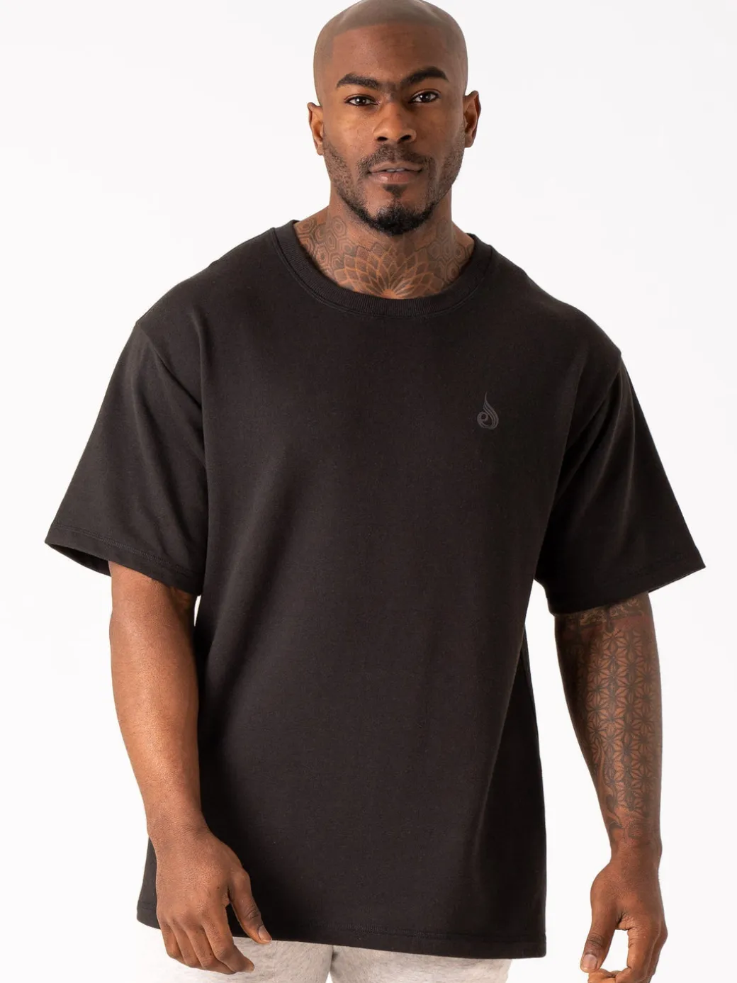 Throwback Fleece Oversized T-Shirt