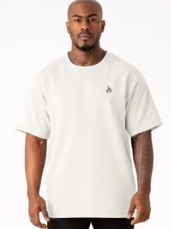 Throwback Fleece Oversized T-Shirt