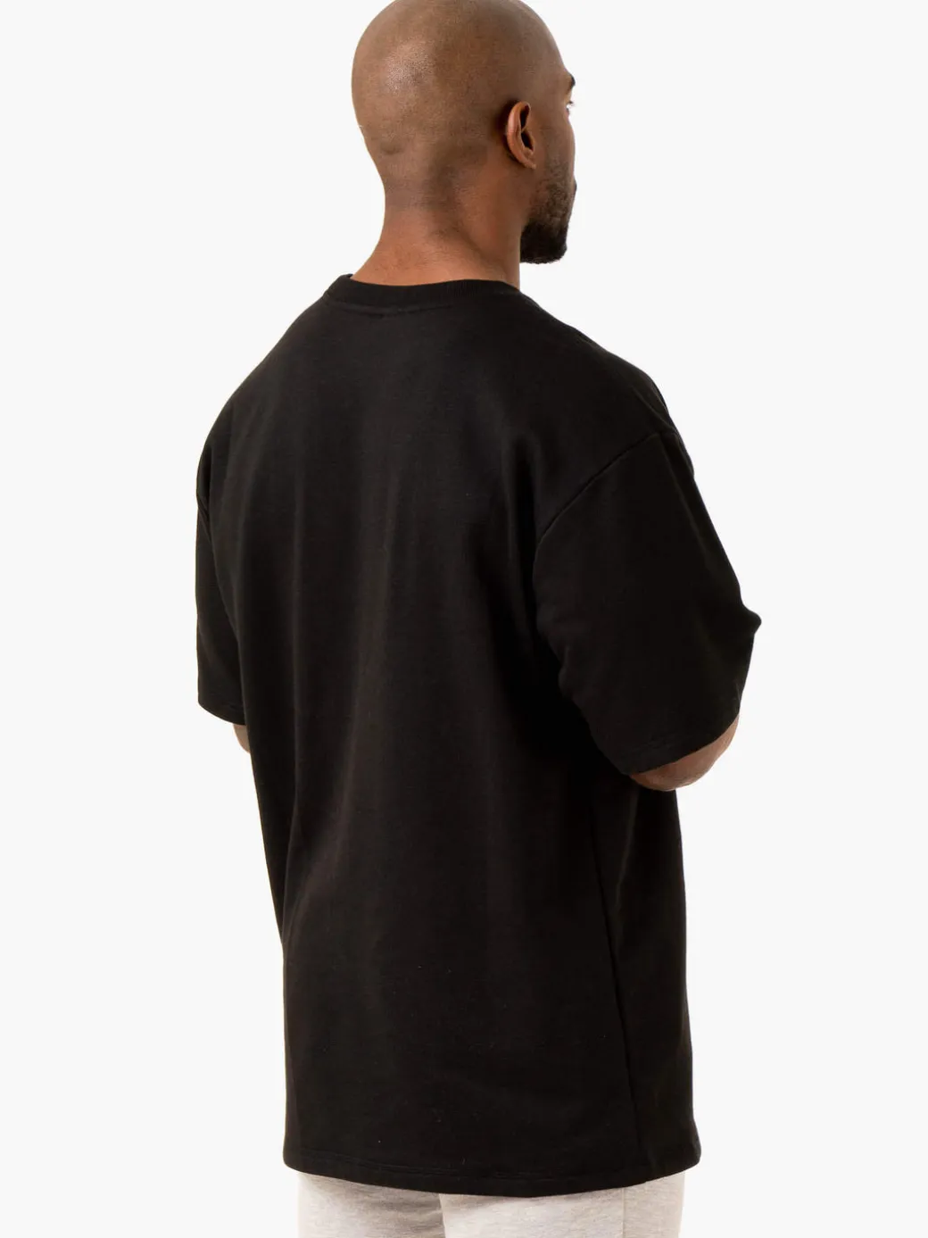 Throwback Oversized Fleece T-Shirt