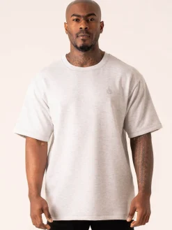 Throwback Oversized Fleece T-Shirt
