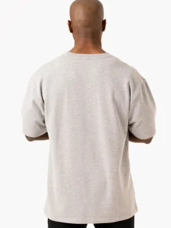 Throwback Oversized Fleece T-Shirt