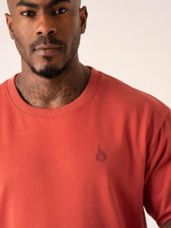 Throwback Oversized Fleece T-Shirt